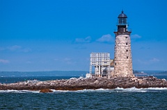 Halfway Rock Lighthouse Powered By Solar Panels